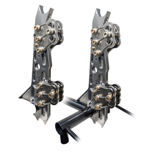 QM Xtreme 4-Link Billet Bracket Kit with Shark Fin