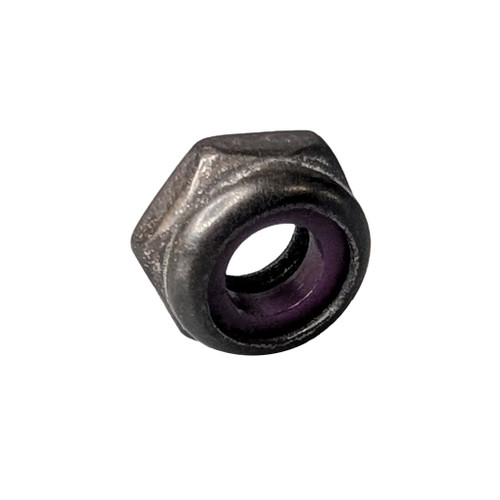 Thin Nylon Insert Nut, 1/4" - 20, Stainless Steel, Black Finish (Pack of 25) (FAST-660001)