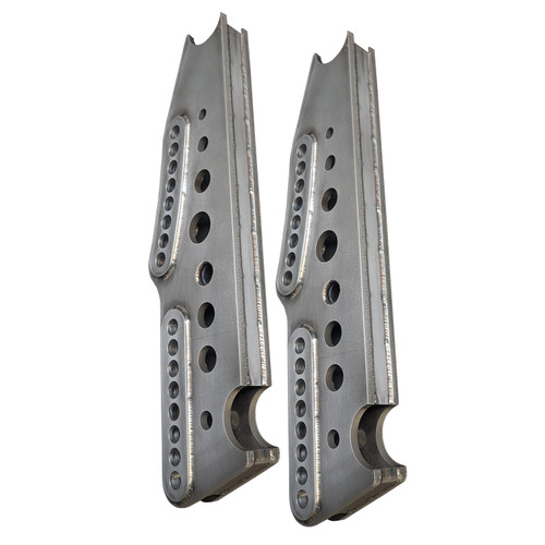 Extreme Pro Series Four Link Chassis Brackets, 4130, 13 in. Notch with Doublers (QM-410017-6DW)