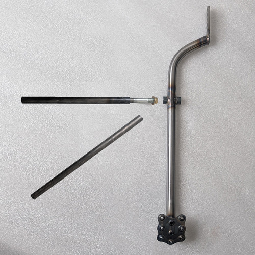 QM Throttle Pedal and Mount, Old Style Grip Pad
