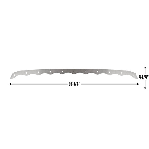 QM 69 Camaro Adjustable Wickerbill, Aluminum (QM-430056)