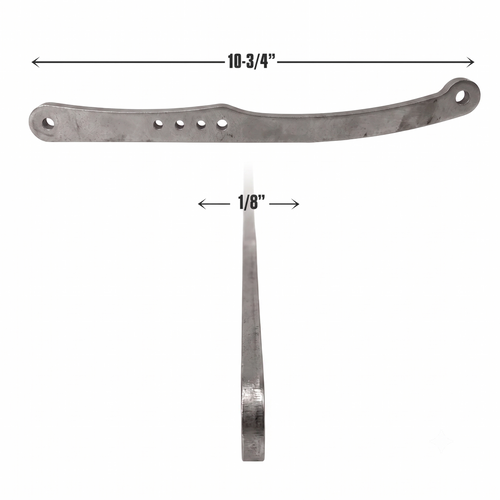QM Tomahawk Parachute Handle, 10-3/4 in. Long, Raw