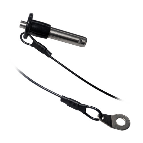 Push Pull Pin, 3/8" x 1.00" Positive Locking Quick Release Pin with Lanyard (QM-218141)