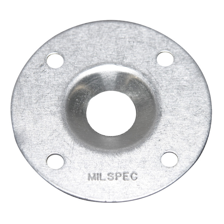 7/16 in. Quarter Turn Fastener Doubler Plate, Aluminum