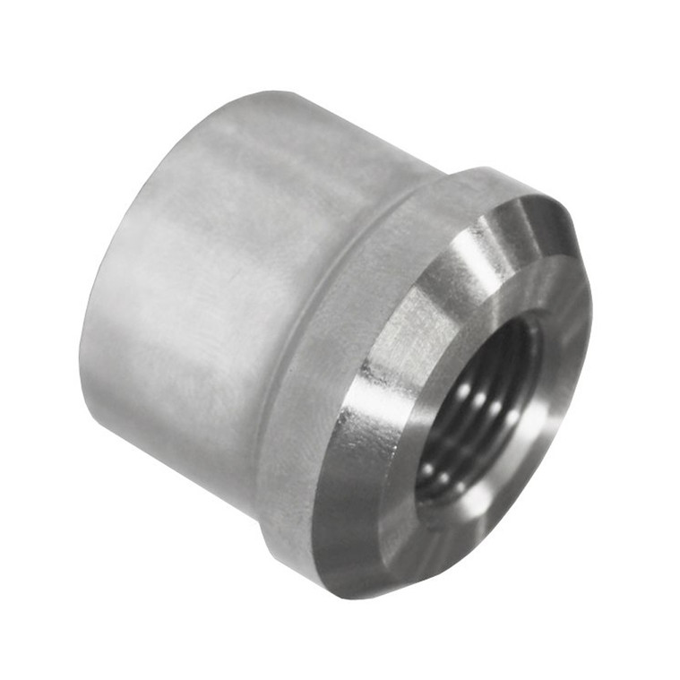 1/2-20 RH x 1 in. .065 in. Tube Adapter, 4130, Short Style