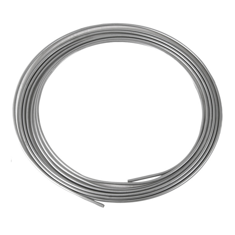 1/4 in. OD Steel Hard Line, 25 Ft Long
