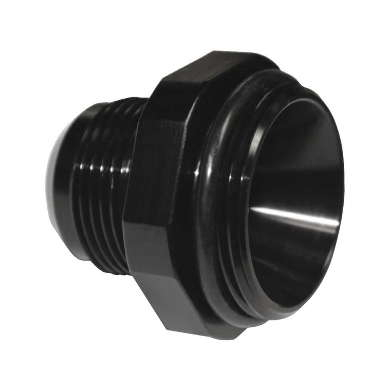 -20 AN to -16 AN Hose WN Style Fitting, Black