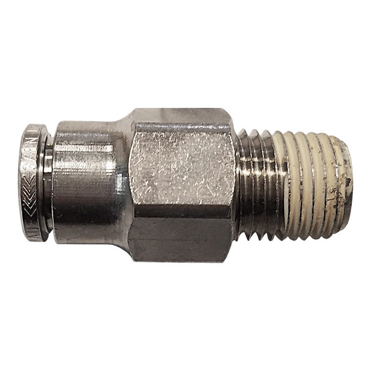 3/8" Tube 1/4" NPT Straight Quarter-Max