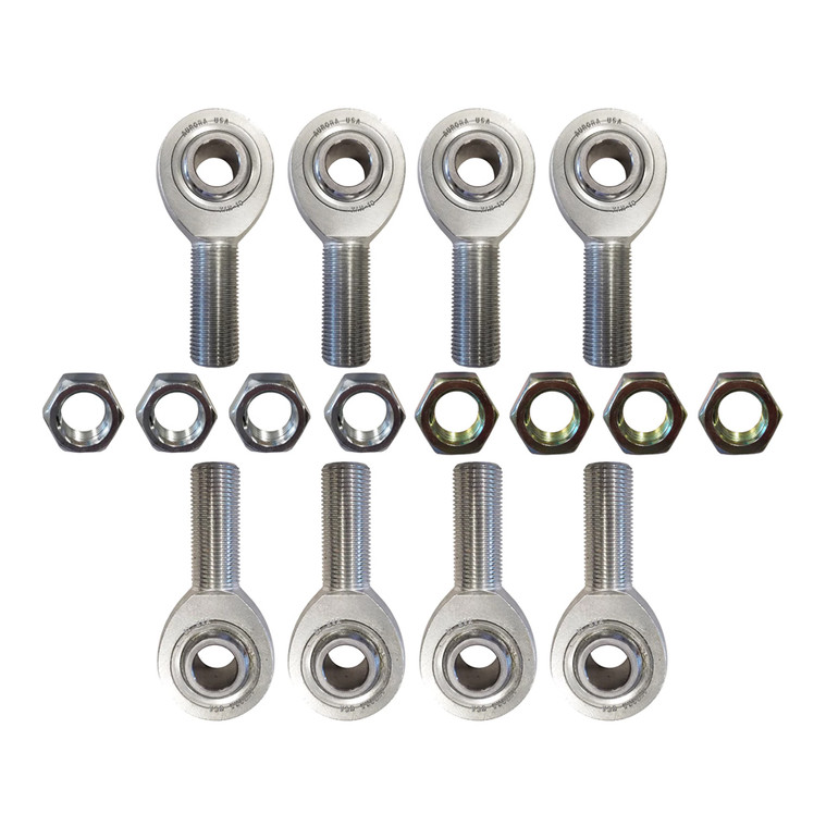 Aurora Bearing 5/8 in. Bore x 3/4-16 Thread 4130 Rod End Kit