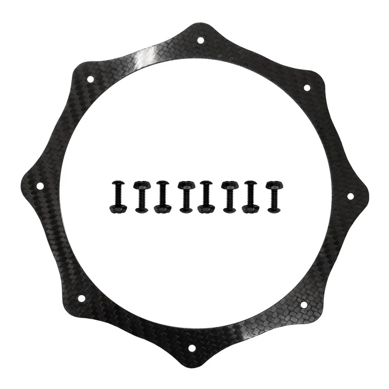 QM 5-1/2 in. Carbon Fiber Body Exhaust Ring Kit (QM-219422