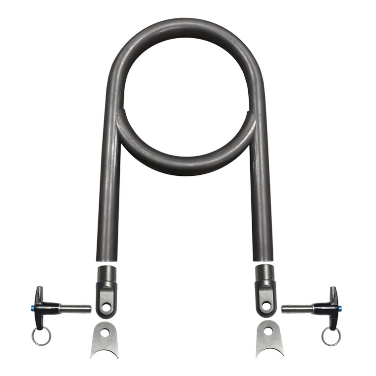 Quarter-Max Driveshaft Loop Kit, Adjustable, Mounting Clevises, 4130