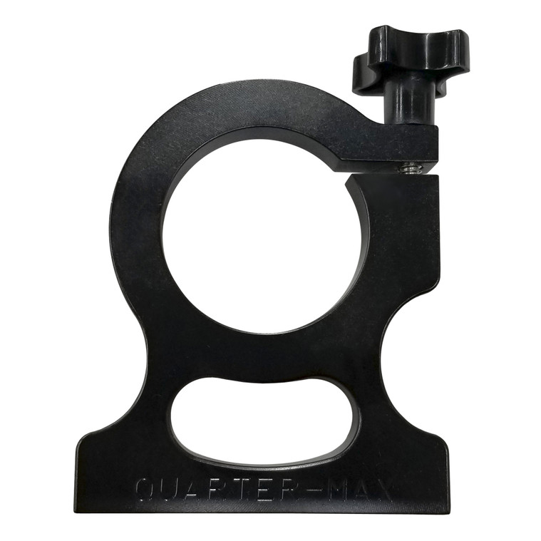 Quarter-Max 2 in. Billet Bottle Clamp, Black Anodized