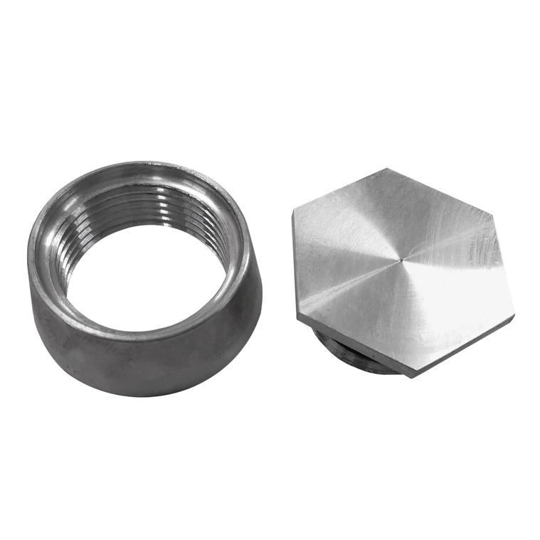 Aluminum Cap & Aluminum Bung