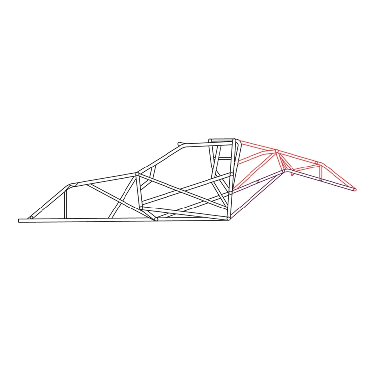 4130 Unwelded 25.2C Chassis Kit