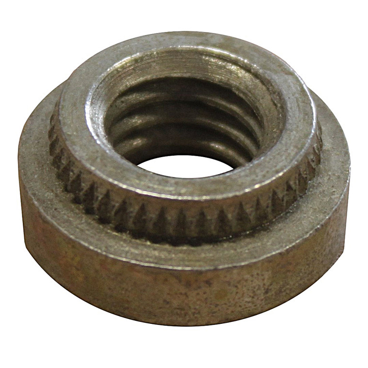 Quarter-Max 3/8-16 Threaded Hardened Insert Midplate Clinch Nut