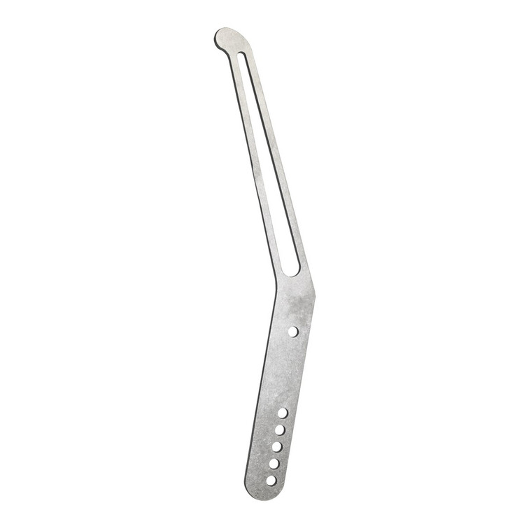 Interior Door Handle, 8.75 in., Aluminum, Raw
