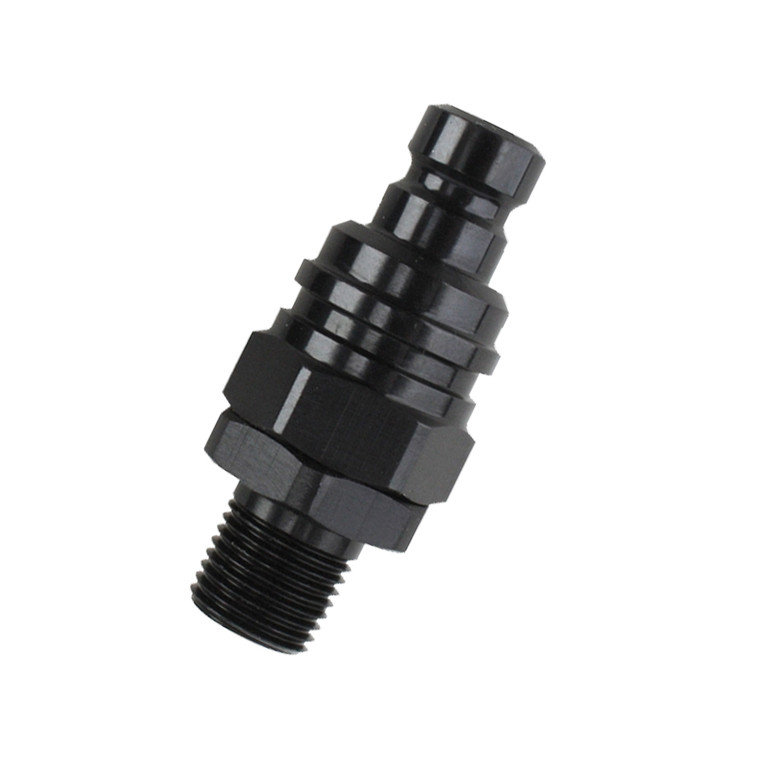 Jiffy-tite 2000 Series Valved Plug, 1/8" NPT Straight Male Fitting
