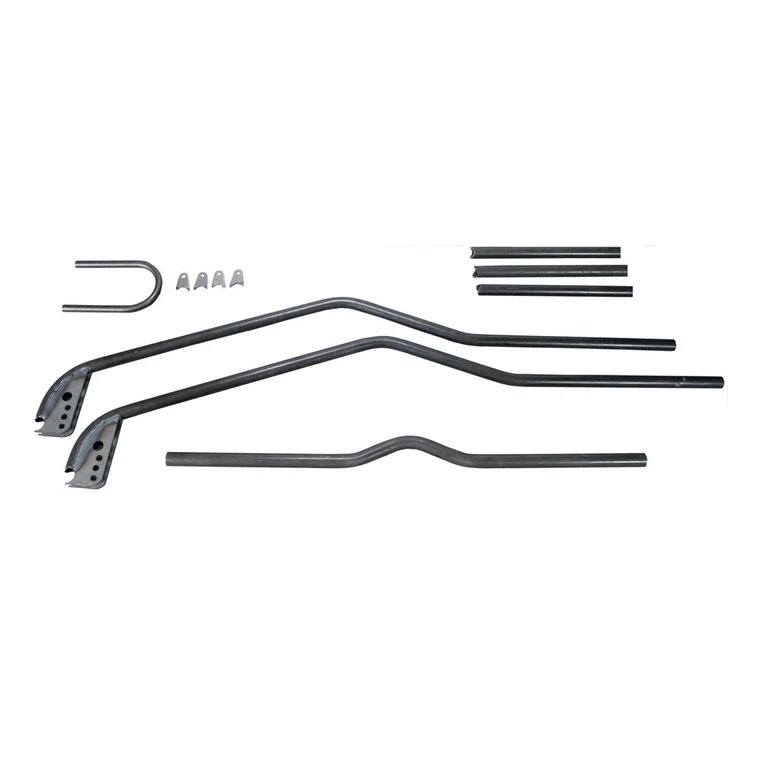 Quarter-Max Ladder Bar Round Tube Back-Half Kit