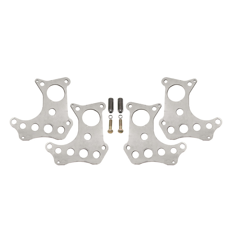Quarter-Max Ladder Bar Housing Brackets, 360° with Threaded Shock Mounts