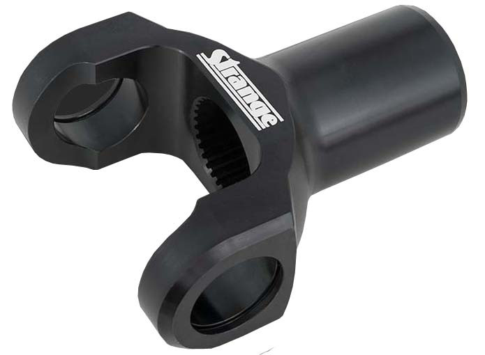 Strange Engineering U1663 1350 Series Transmission Yoke, Lenco 32 Spline - Severe Duty Chrome Moly