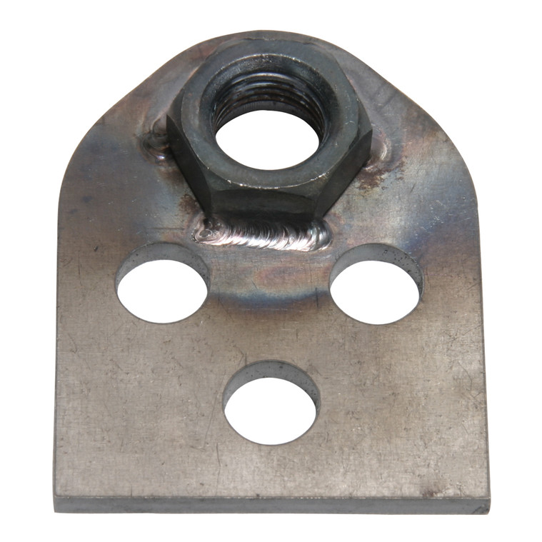 Quarter-Max 219108 Weight Bar Tab, Long, 4130, Welded 1/2-20 Thread Nut