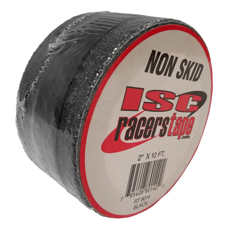 ISC Racers Tape RT8014 Non-Skid Tape, 2 in. x 10 ft., Black