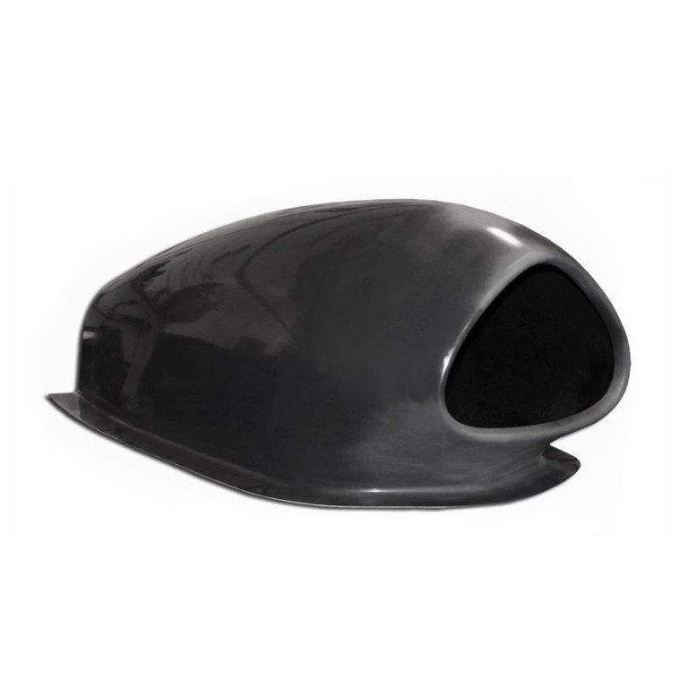 QM F1-2 Carbon Fiber/Fiberglass Hood Scoop