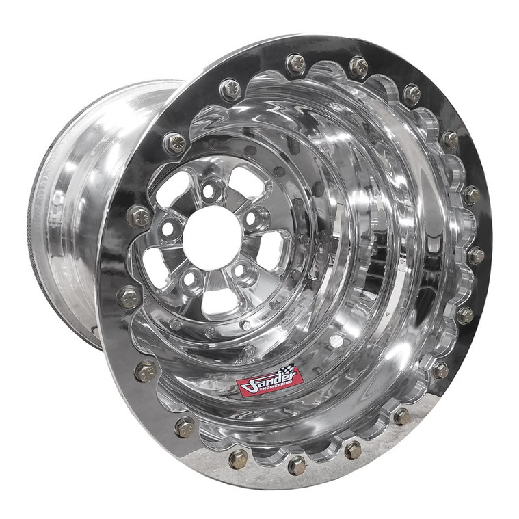 Sander Engineering 760 Series, 16 in. x 16 in., 5 in. x 4.75 in., 4 in. BS, Polished