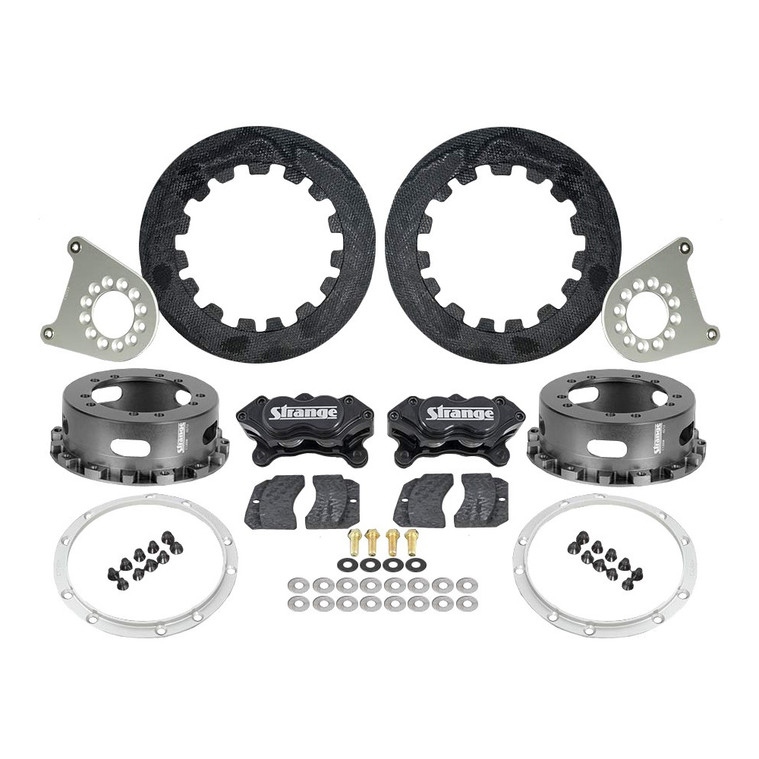 Strange Carbon Rear Brake Kit, 2012 & Earlier Strange Floater Kits, 4-3/4 in. & 5 in. BC C1209WC