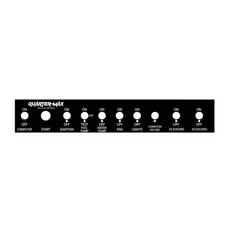 QM Switch Panel Label
