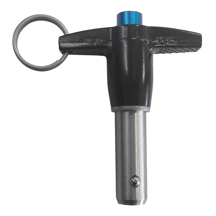 Push Pull Pin, T-Handle, 1/2 in. x 1 in.
