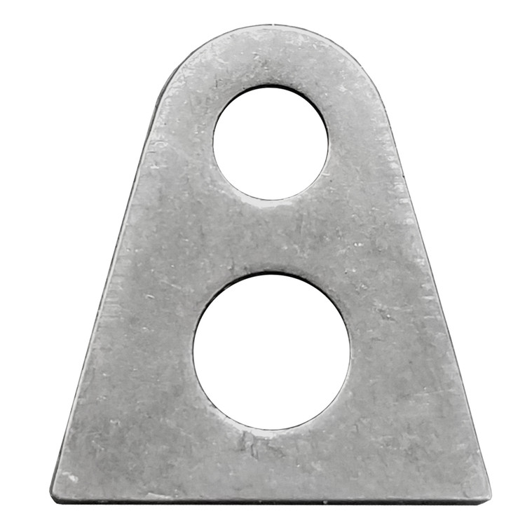 Quarter-Max Window Tab, 2 Holes, Titanium
