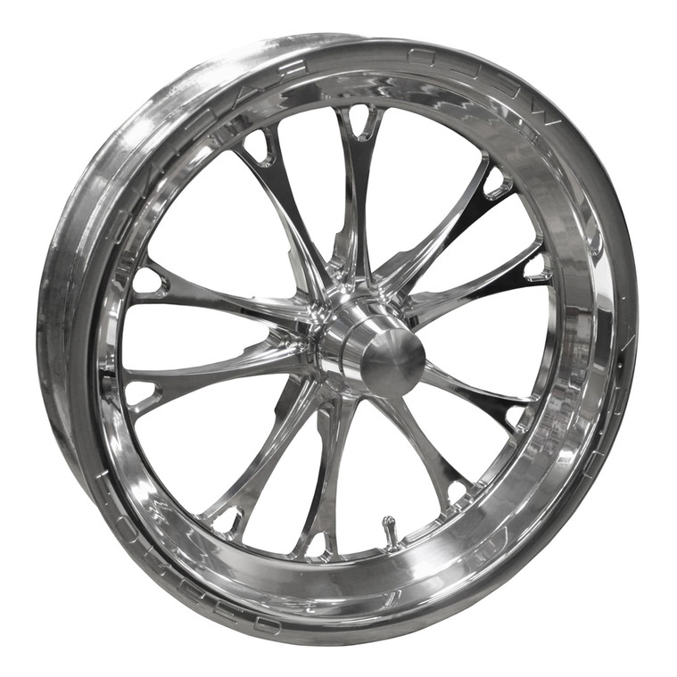 Weld Racing V-Series, 15 in. x 3.5 in., Strange, 1.75 in. BS, Polished