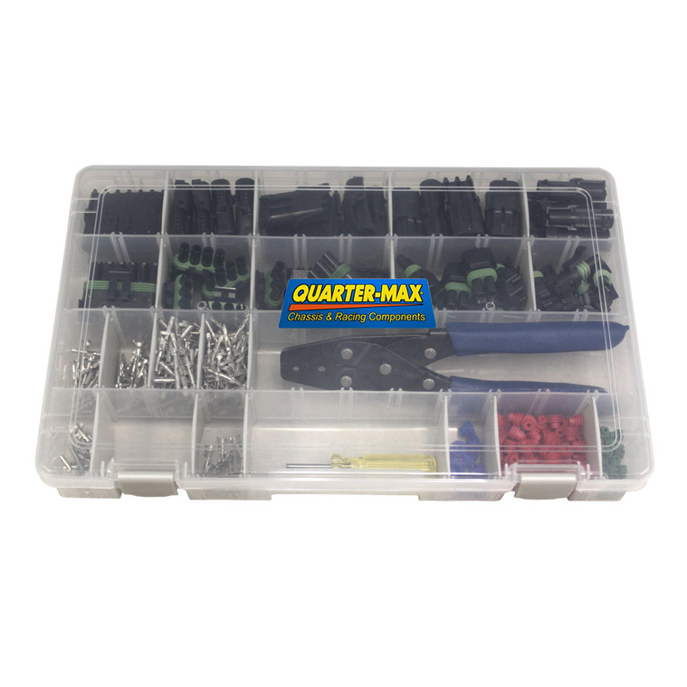 Quarter-Max Weather Pack Connector Kit with Tools
