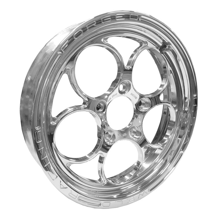Weld Racing Magnum 2.0, 15 in. x 3.5 in., 5 in. x 4.75 in., 2.25 in. BS, Polished