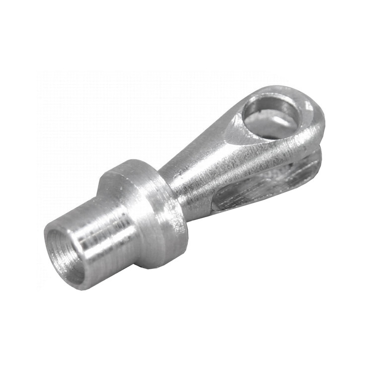 Quarter-Max 218103-1 Slot Clevis, Fits 3/8 in. OD x .049 in. W Tube, .125 in. Slot, .1875 in. Hole, 4130
