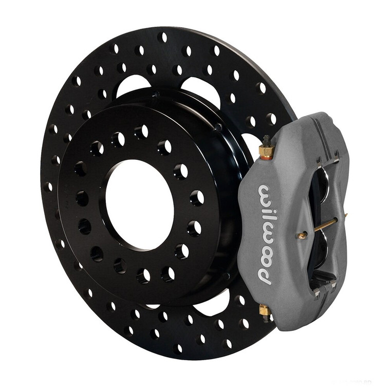 Wilwood Forged Dynalite Rear Drag Brake Kit for 1958 - 1964 Olds/Pontiac Ends, 2.91 in. Offset 140-0264-BD