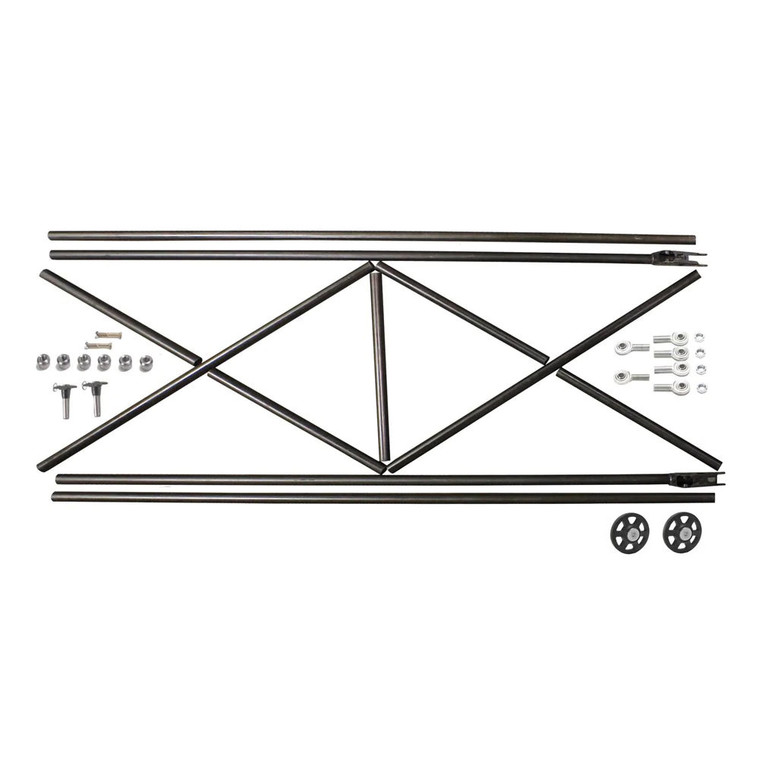 80 in. Pro Mod Double X Wheelie Bar, Welded