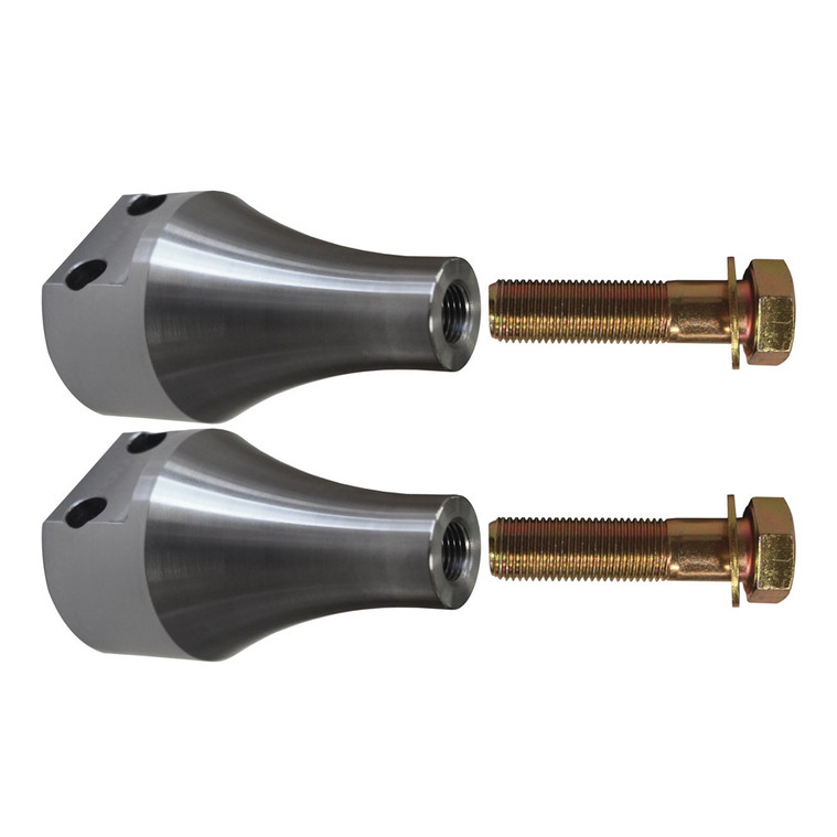 Billet Adjustable Threaded Shock Mounts, 1-1/2" Wide