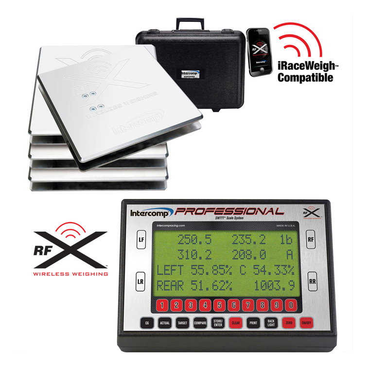 Intercomp SW777RFX Professional Kart Scale System