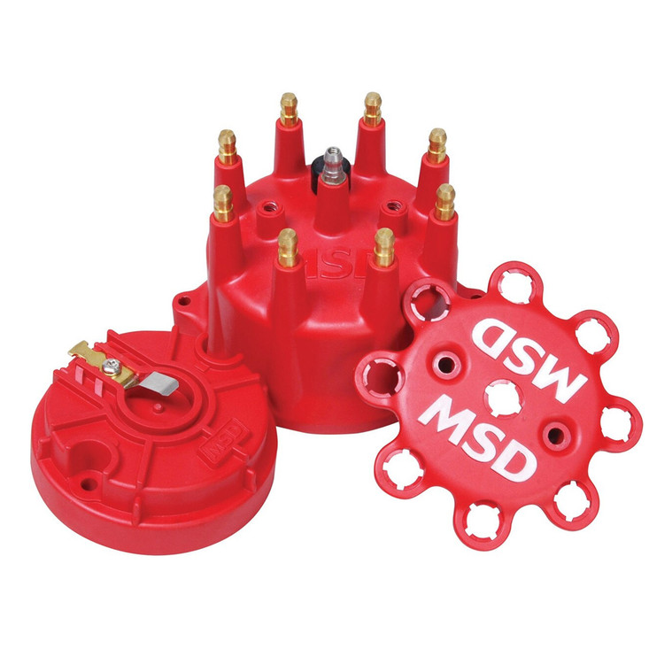 MSD Red Cap/Rotor Kit