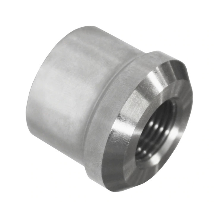 7/16-20 RH x 3/4 in. .058 in. Tube Adapter, 4130, Short Style