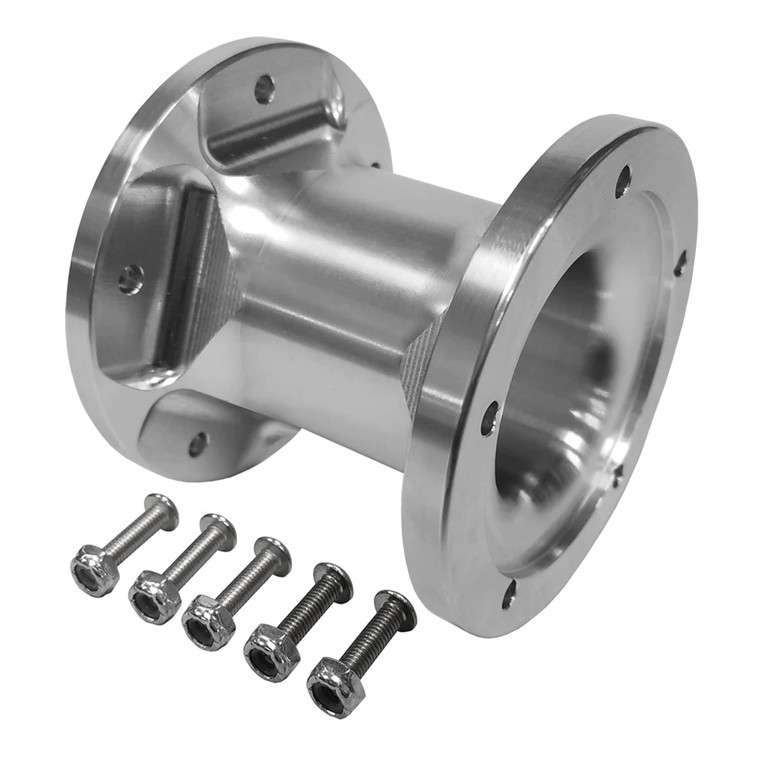 Billet Steering Wheel Hub Extension Kit, 3 In., Raw