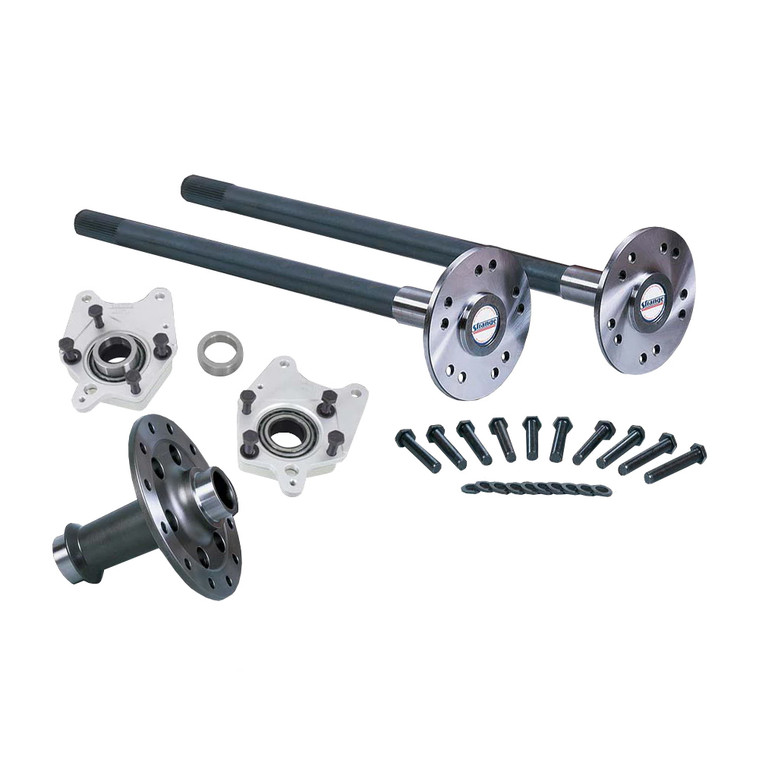 Strange Engineering P2000FM05 Pro Race Axle & Spool Package for 2005-2014 Ford 8.8 Rear End, C-Clip Eliminator Kit & 1/2" Stud Kit