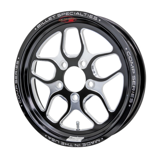 Billet Specialties Comp 7, 15 in. x 3.5 in., 5 in. x 4.75 in., 2.25 in. BS, Black