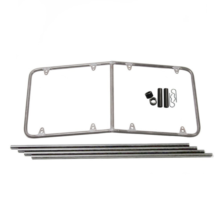 Wide Dual Parachute Mount Kit, Titanium