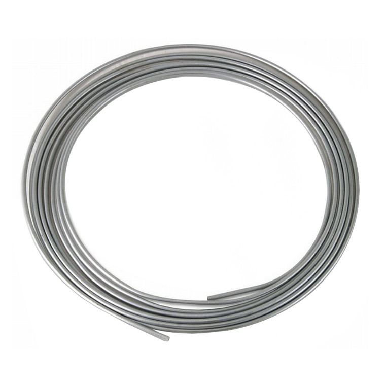 3/16 in. OD Stainless Steel Hard Line, 25 ft
