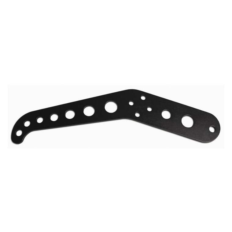Parachute Handle, 1/8 in. Thick, Black Anodized