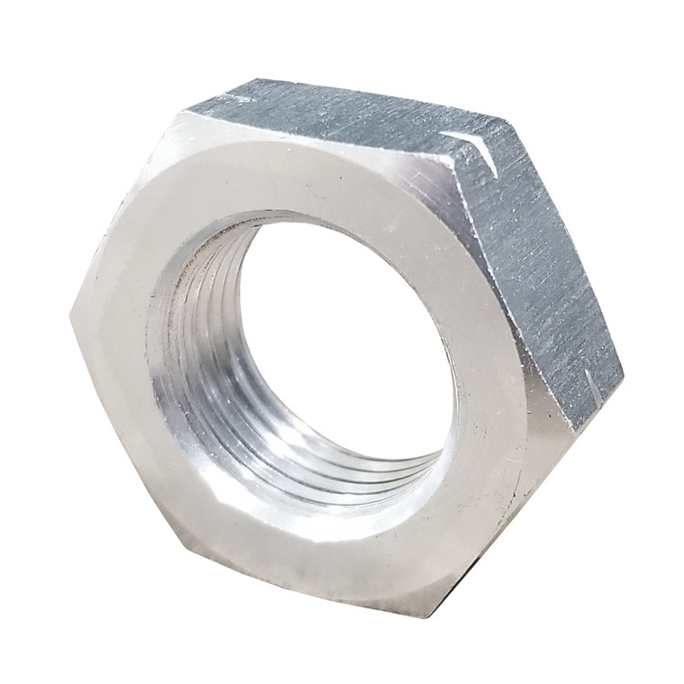 5/16-24 Thread LH Aluminum Jam Nut