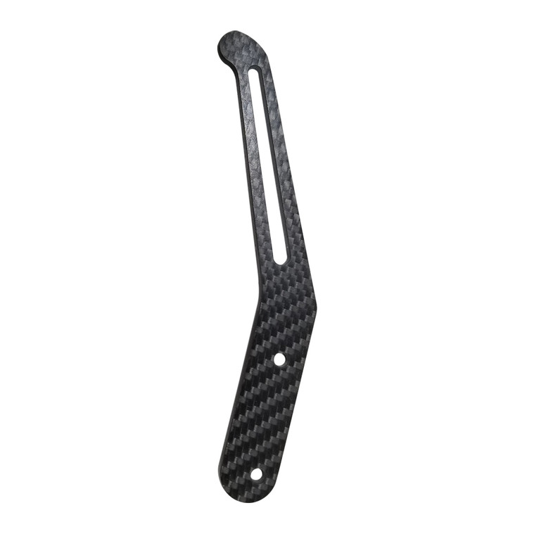 Interior Door Handle, 6 in., Carbon Fiber